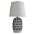 Elegant Eveleth Table Lamp 3D model small image 2