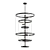 Elegant Celeste Chandelier: Illuminate in Style 3D model small image 1