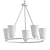 Elegant Calhoun 5-Light Chandelier 3D model small image 2