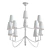 Elegant Farlane Chandelier 3D model small image 2