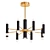 Elegant Modern Chandelier SVETILNIK 3D model small image 1