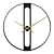 Golden Elegance Wall Clock 3D model small image 4