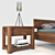 Modern and Chic: Bueno Bed Set 3D model small image 3