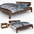 Modern and Chic: Bueno Bed Set 3D model small image 5