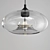 Nordic Glass Pendant Light 3D model small image 5