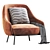 Modern Shift Armchair: Sleek Design, Maximum Comfort 3D model small image 1