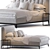 Luxury Bed: ALEXANDER by Sofa & Chair 3D model small image 1