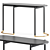 Sleek Blink Console Table 3D model small image 1