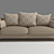 Versatile Designer Sofa 3D model small image 1