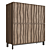 Italian Walnut Bar-Chest: Porada Masai 3D model small image 1