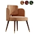 Elegant Dining Chair - Mezzo Collection 3D model small image 1