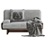 Bardot Armchair: Timeless Elegance for Your Home 3D model small image 6