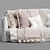 Vittoria Slip Cover Sofa: Elegant and Versatile! 3D model small image 4