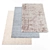 High Resolution Set of 4 Rugs 3D model small image 1