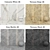 Marble Collection: Gray, White, Terrazzo 3D model small image 2