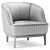 Lloyd Chair: Premium Quality Sofa 3D model small image 7