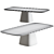 Elegant ALLURE O Table: Vray & Corona 3D model small image 2