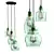 Paxton Glass Pendant - Multi-Light Contemporary Elegance 3D model small image 1