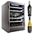 Avallon Wine Cooler: Stylish, Spacious Storage 3D model small image 5