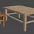 Versatile Stool Table Combo 3D model small image 1