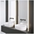 Title: Modern Bathroom Set in 4 Finishes 3D model small image 3