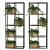 Metal Wood Indoor Plant Stand 3D model small image 1