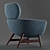Sleek Laurie Armchair by Pianca 3D model small image 4