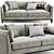 Sleek Novak Sofa for Modern Living 3D model small image 1