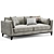 Sleek Novak Sofa for Modern Living 3D model small image 3