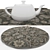 Versatile Set of 8 Rugs 3D model small image 2