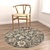 Versatile Set of 8 Rugs 3D model small image 5