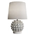 Elegant Gellifawr Boucle Lamp 3D model small image 1