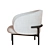 Modern MELA Lounge Chair: Artisan Craftsmanship 3D model small image 3