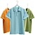 Classic Polo Shirts 3D model small image 1