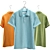 Classic Polo Shirts 3D model small image 3