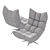 Cloud 7: Stylish Fluffy Armchair 3D model small image 5