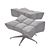 Cloud 7: Stylish Fluffy Armchair 3D model small image 6