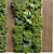 Fitowall Vertical Wood Frame Garden Decor 3D model small image 5