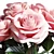 Elegant Pink Roses Bouquet 3D model small image 3