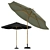 Black & Green Parasol: Stylish Shade Solution 3D model small image 1