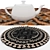 Round Rug Set for Stunning Renders 3D model small image 4