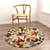 Title: Round Rug Set - Stunning Variety 3D model small image 6