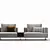  Innovative HORIZON Sofa: Frigerio Elegance 3D model small image 2