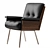 Designer Minotti Daiki Studio Chairs 3D model small image 1