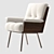 Designer Minotti Daiki Studio Chairs 3D model small image 2