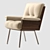 Designer Minotti Daiki Studio Chairs 3D model small image 3
