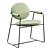 Baxter Gemma Chair: Customizable Color, Sleek Design 3D model small image 2