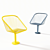 Korg Street Set: Table & Arm Chair 3D model small image 5