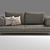 Modular Designer Sofa 3D model small image 2