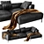 Frank Sofa: Stylish & Comfortable 3D model small image 1